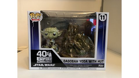 Funko Pop Yoda with hut